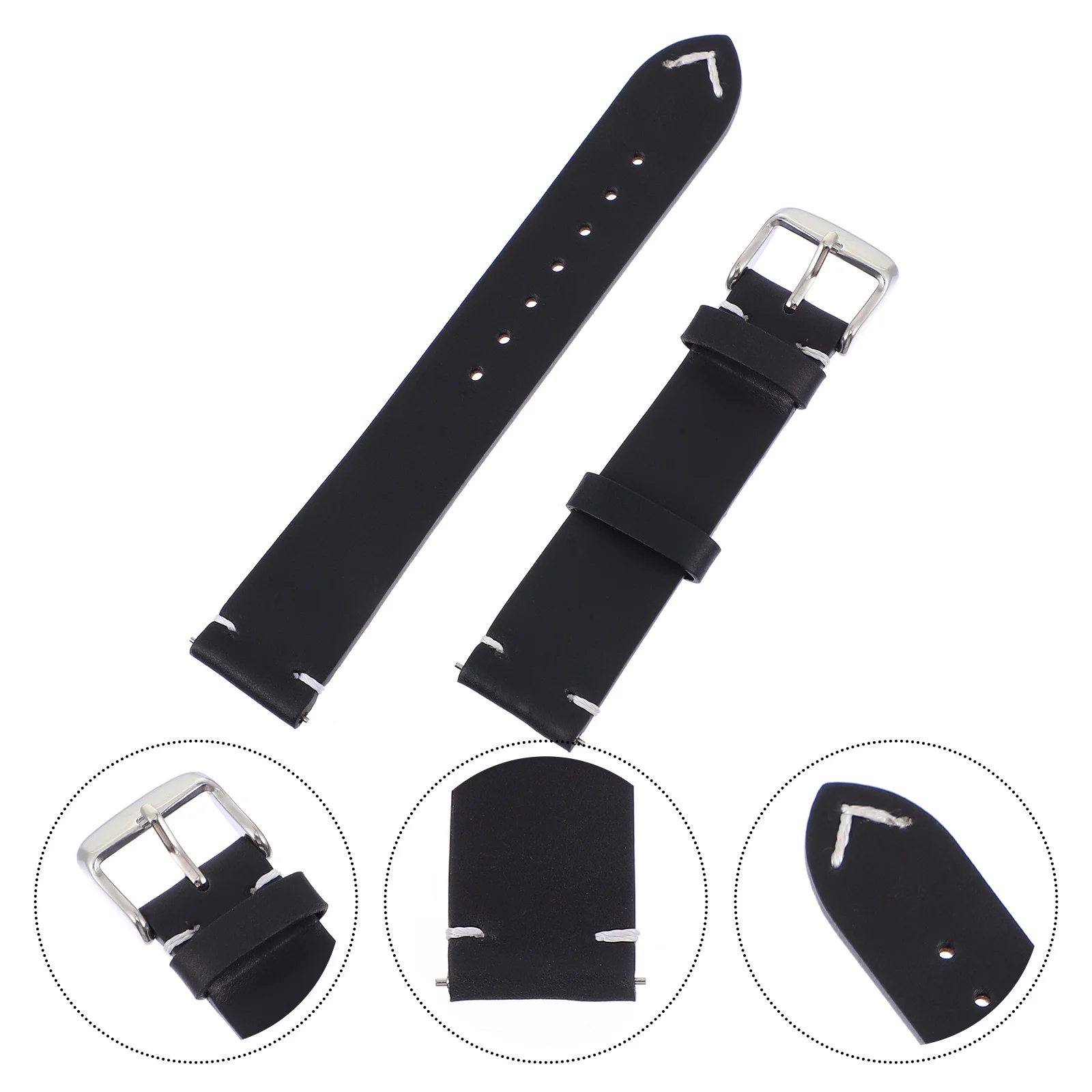 

1Pcs Premium Watch Strap Comfortable Breathable Adjustable Replacement Wristband for Meetings Parties Work