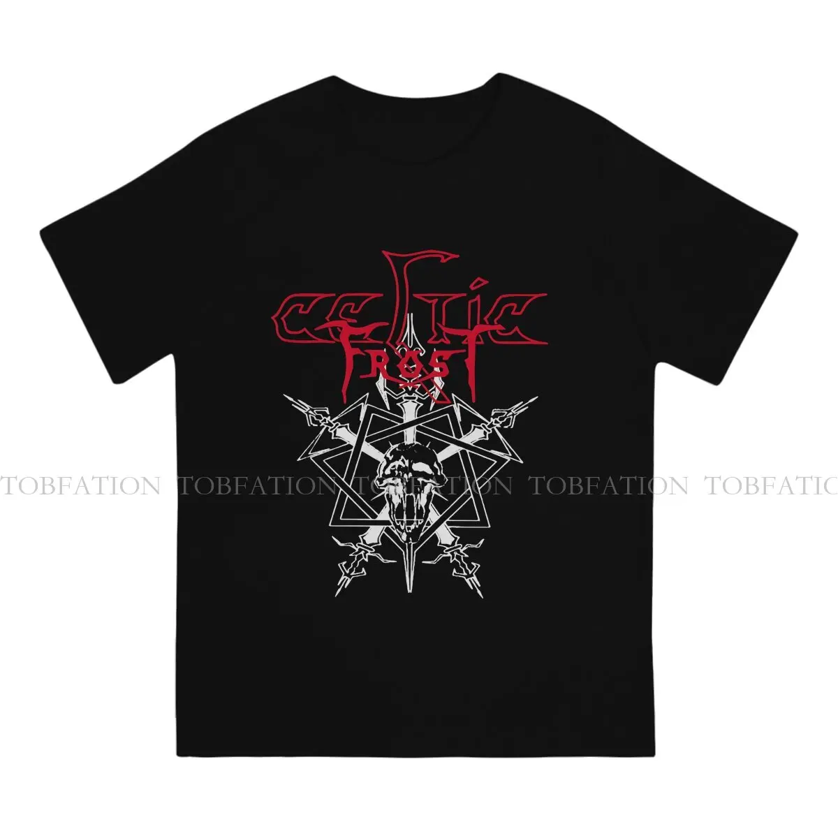 Mayhem TShirt for Men Celtic Frost Basic Leisure Sweatshirts T Shirt High Quality Trendy