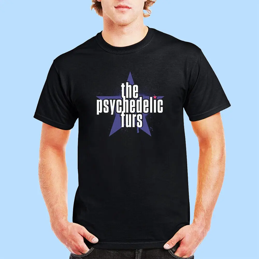 

New Psychedelic Furs Mens Black T-Shirt Size S-5xl