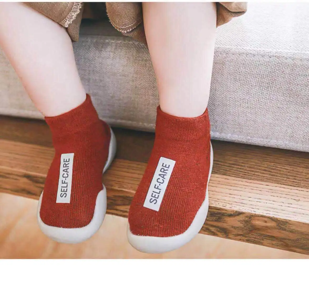 Newborn Baby Walking Shoe Autumn New Hot Sale Baby Shoe Breathable Socks Shoe Thickened Warm Kid Shoe Light Boys Girl Shoe Bebe