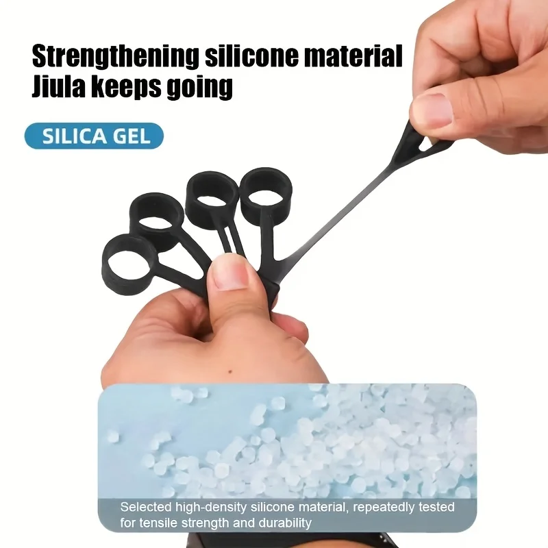 New Silicone Finger Trainer 5 Finger Wrist Stretcher Finger Strength Recovery Flexion and Extension
