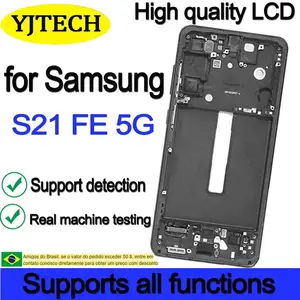 Bilashmart Dynamic AMOLED Samsung S21 FE 5G G9900 G990B G990U G990B/DS G990E LCD Display with touch screen Digitizer