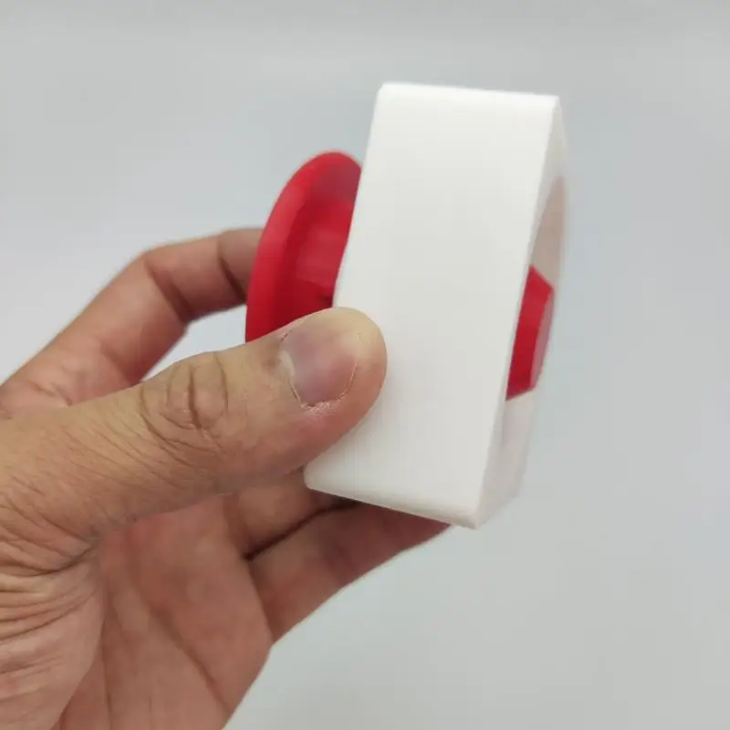 1Pcs 3D Printed Fire Missile Toilet Button Extender Durable Plastic No-Drill Classic Design Bathroom Upgrade biodegradable