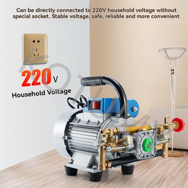 Household electric coil sprayer 1100W new garden greenhouse rice agricultural 220V portable sprayer