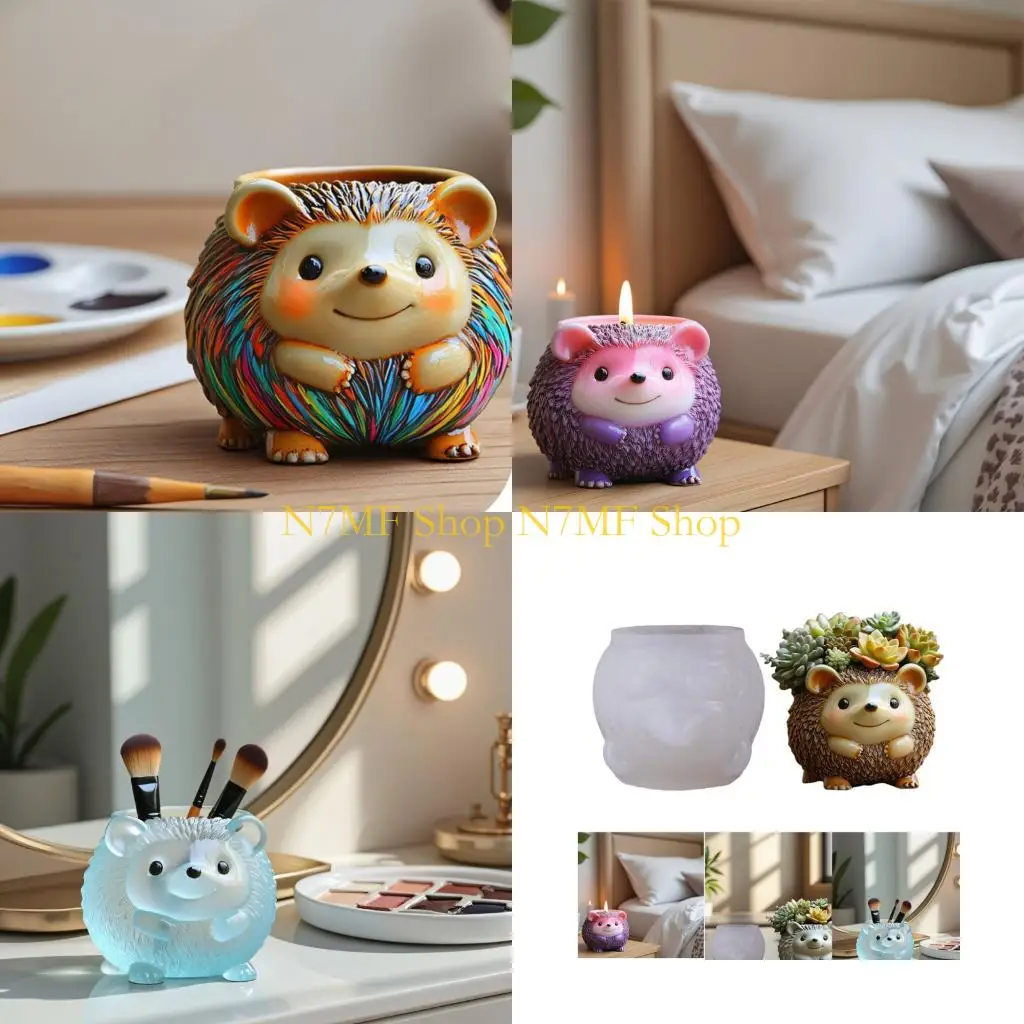 n7mf-creative-hedgehog-pattern-silicone-planter-mold-flowerpot-moulds-for-flowerpot