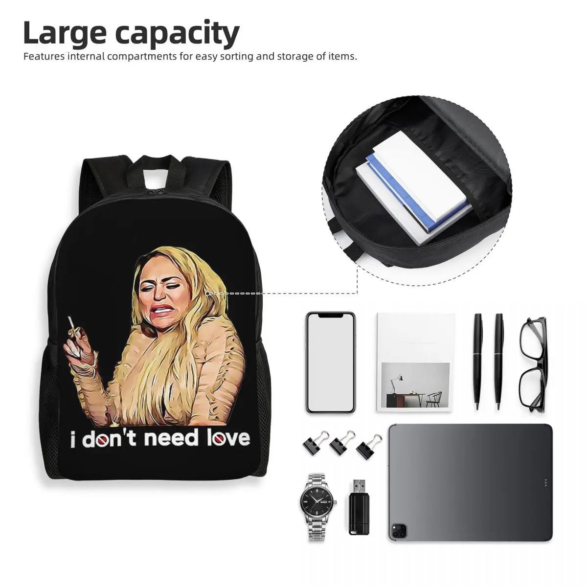 90 dia noivo darcy não precisa lov estudante mochila saco de escola caminhadas viagem daypack para homens moda bookbag sacos de ombro