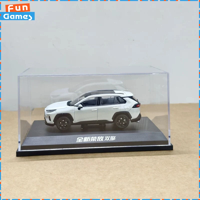 

1/43 Original Faw Toyota Rav4 Alloy Car Model Simulated Suv Static Ornament Collectible Vehicle Display Gifts For Auto Fans
