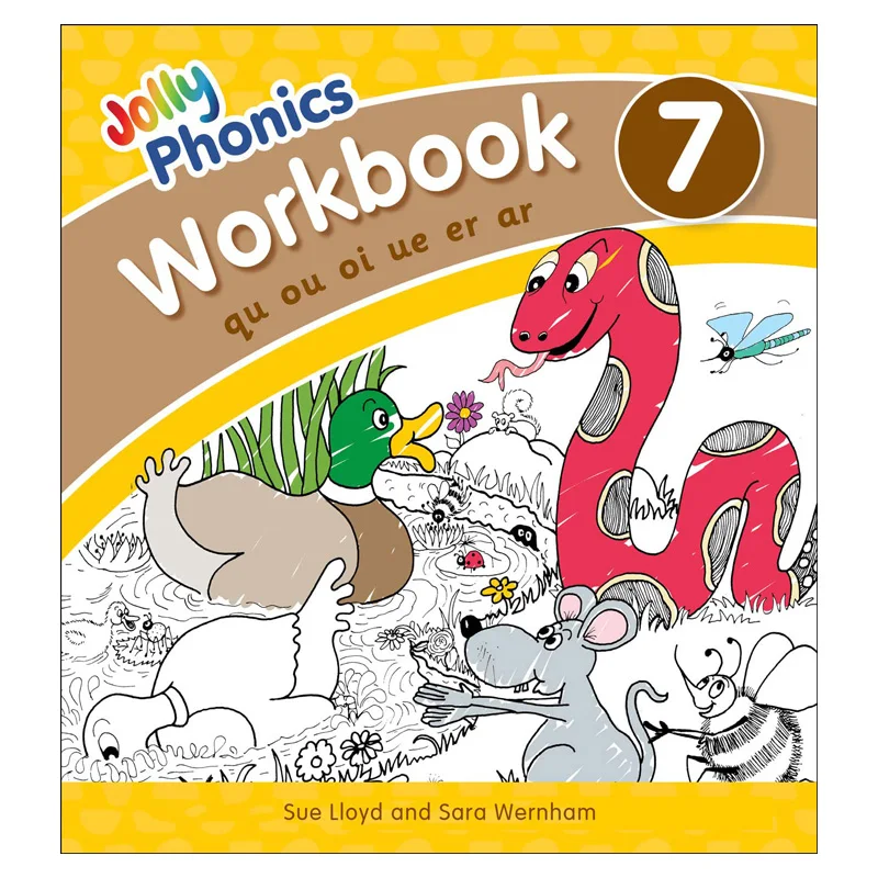 Jolly Phonics Workbook 7 In Precursive Letters British English Edition Sara Wernham Jolly Learning Ltd 9781844146574 Book