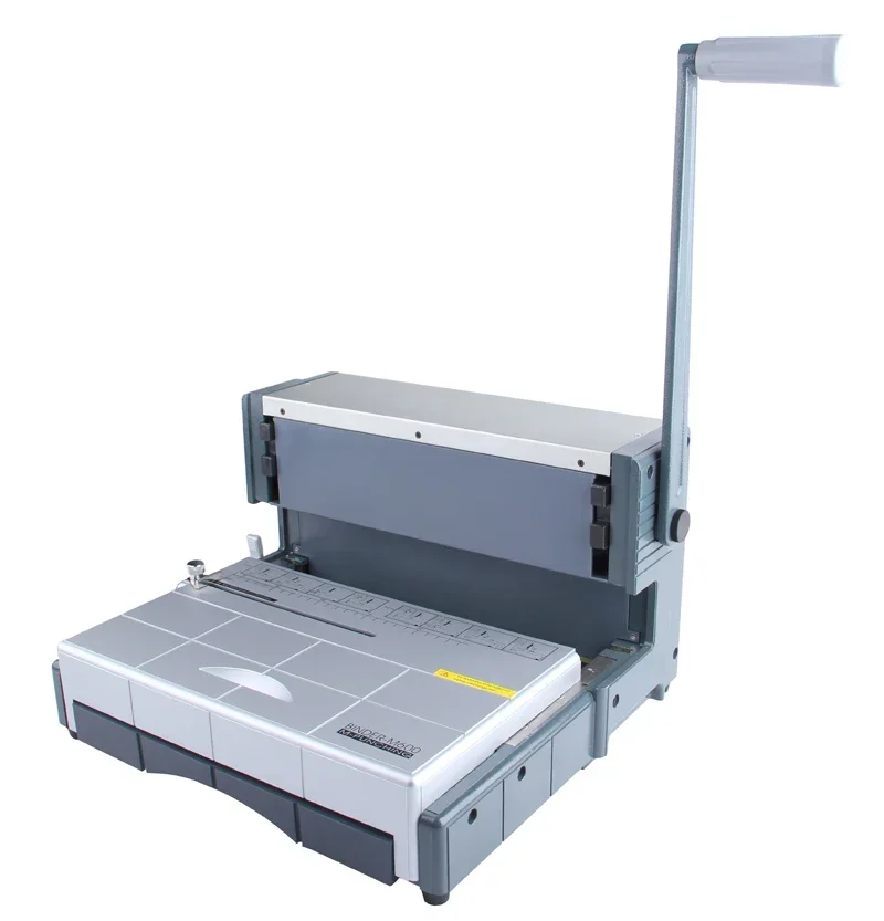 Punch And Binding Machine Price Manual Sheet Punch And  Binding Machine with different moulds