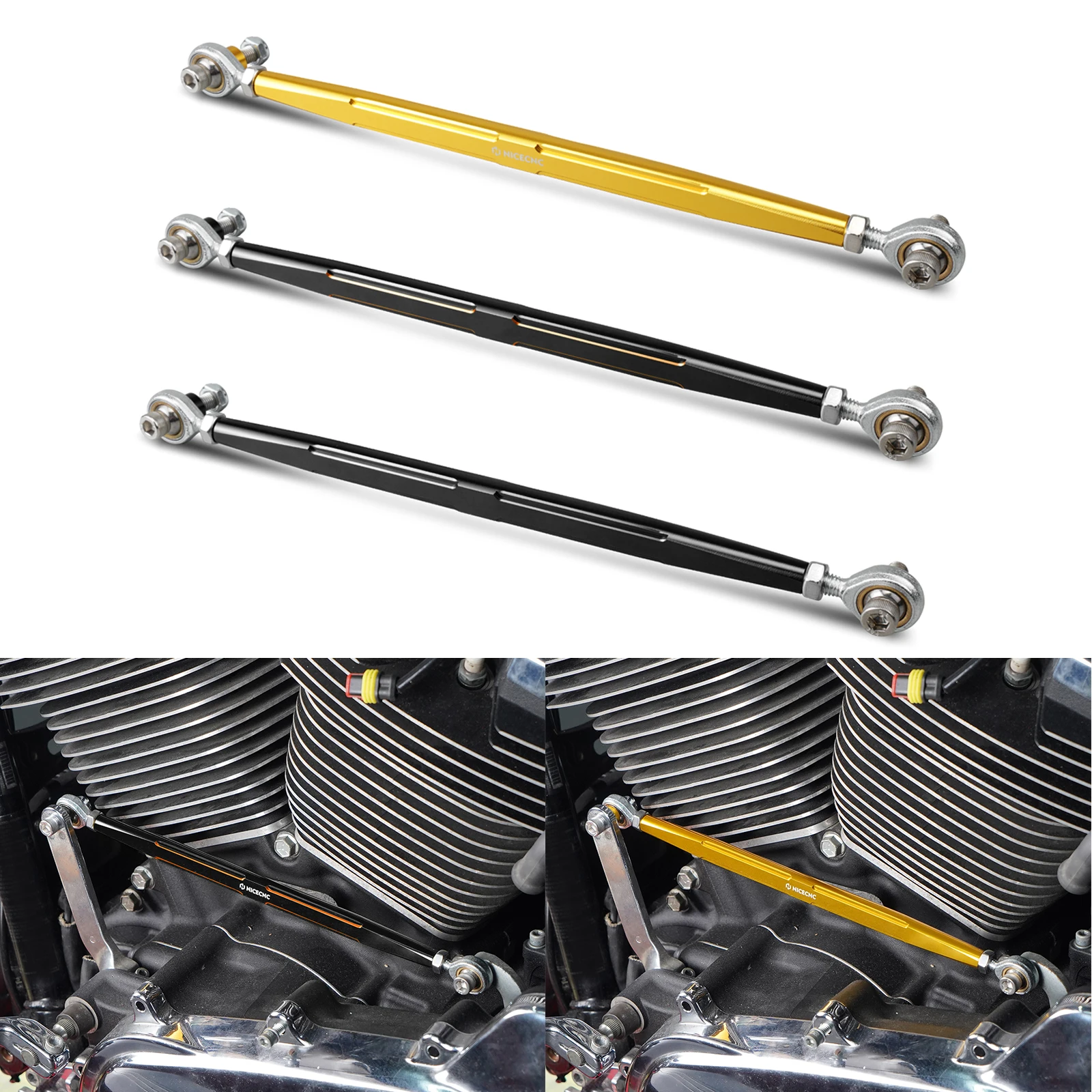 

For 2013-2020 Harley Breakout 107 114 Gear Shift Linkage Rod for Harley Fat Bob 107 114 2018-2024 Sport Glide FLSB 107 2018-2021