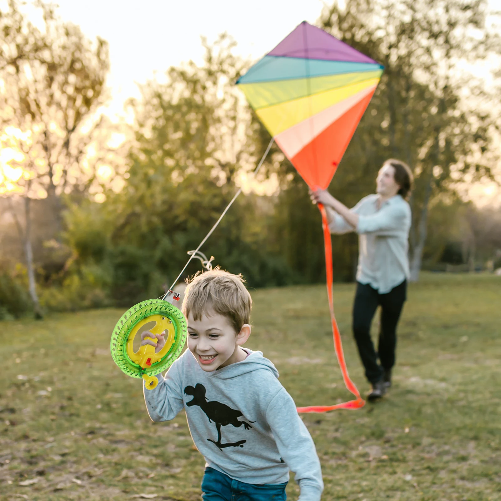 Holding Kite Sturdy Line Wheel Supplies Reel Convenient Tool Abs Flying Adults