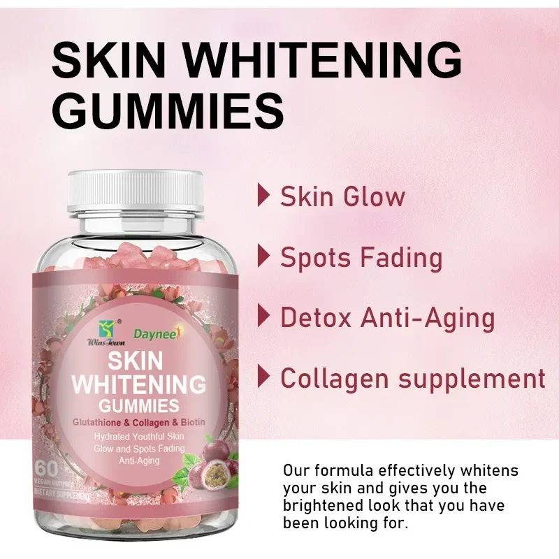 

1 bottle Give off a bright light! Enjoy skin whitening, skin whitening soft candy, perfect skin, resist oxidation and cell aging