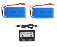 2S 7.4V 1200mAh Lipo battery/USB charger for wltoys V353 Q212 R/C Quadcopter A949 A959 A969 A979 R/C car W606 R/C Drone  battery