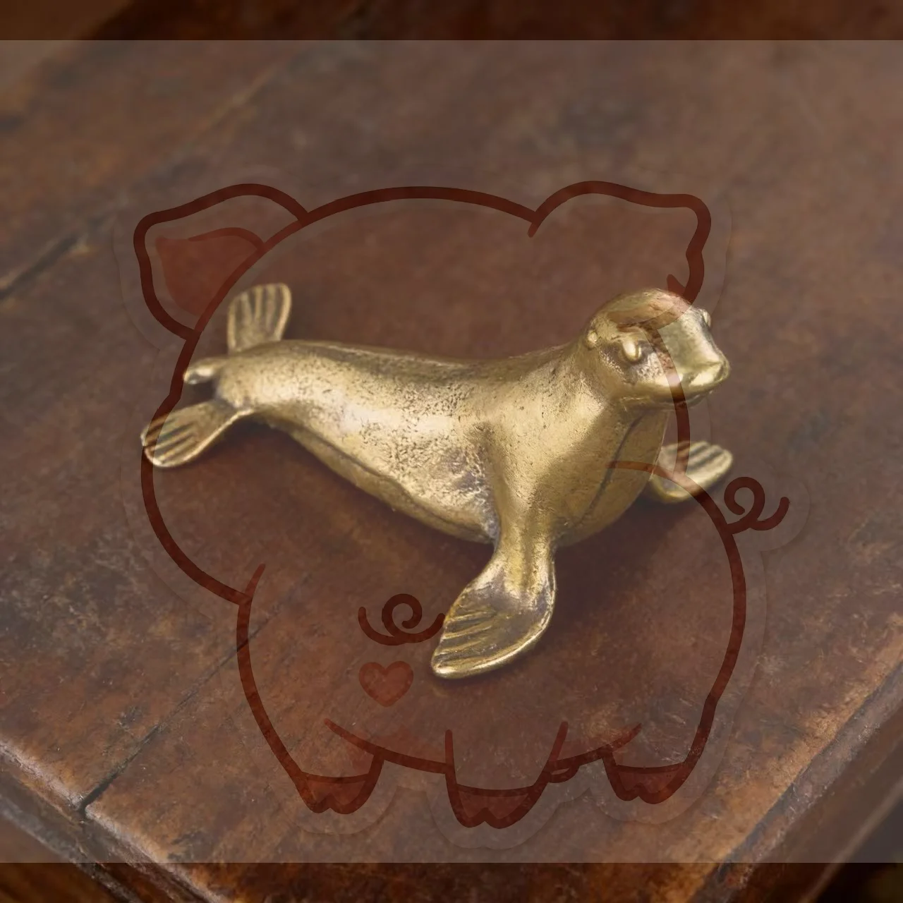 Mini Shark Whale Solid Brass Antique Figurine Feng Shui Decorative Ornament for Home Entry Shelf Office Desk