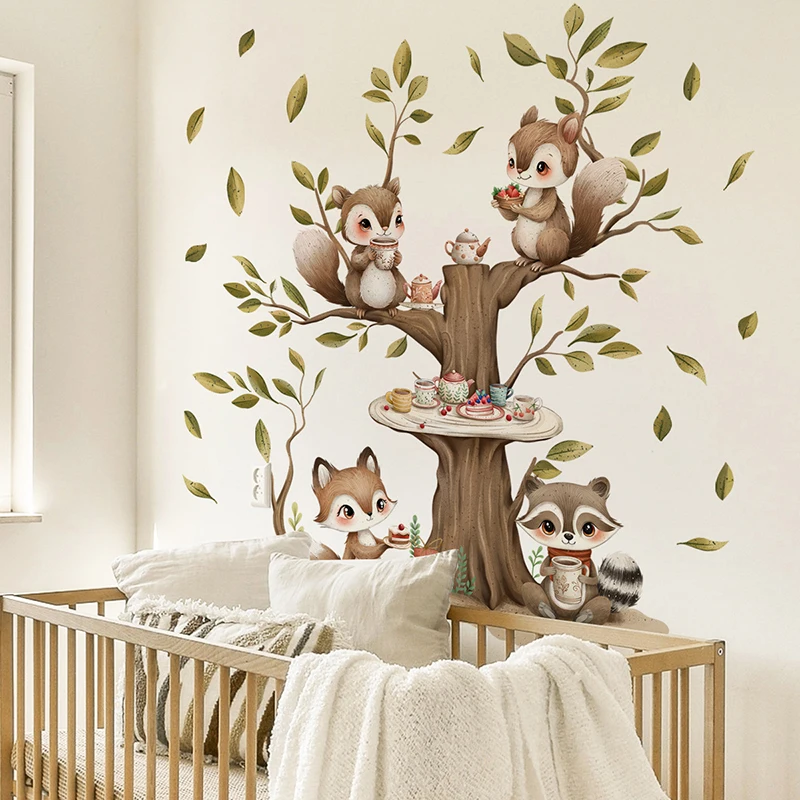Autocollant mural en vinyle, A - Baby Nursery Tree avis et prix