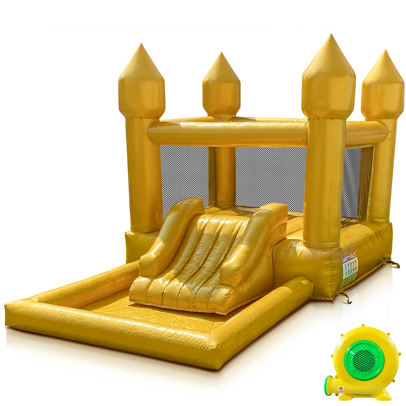 Casa de rebote inflable totalmente de PVC, castillo inflable/casa de salto de luna/empotero personalizado para boda, juguetes de fiesta para niños