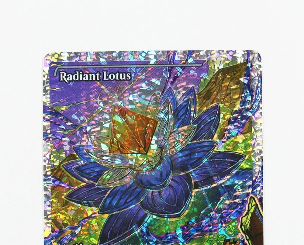 (DFT) Fracture Foil (Radiant Lotus) TCG Magical Proxy Cards Black Top Quality Proxy Gathering Board Playing Game Trading Cards