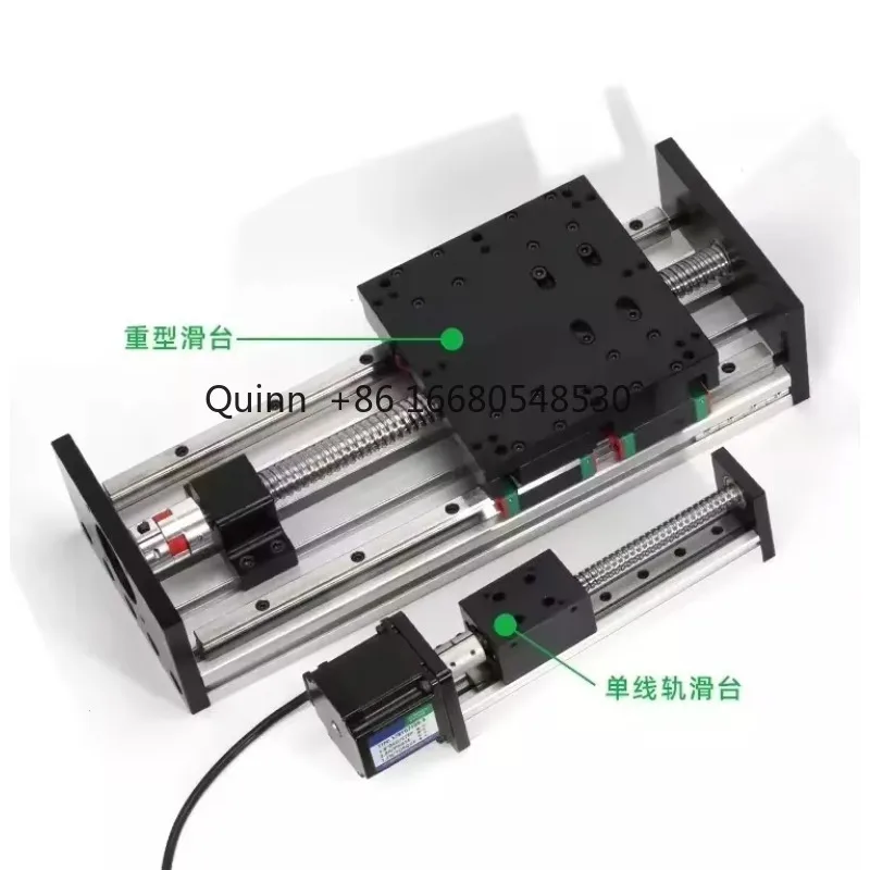 

9PHeavy Load 500mm Stroke GX150 Linear Actuator Linear Guides Rail and Ball Screw Linear Module for CNC