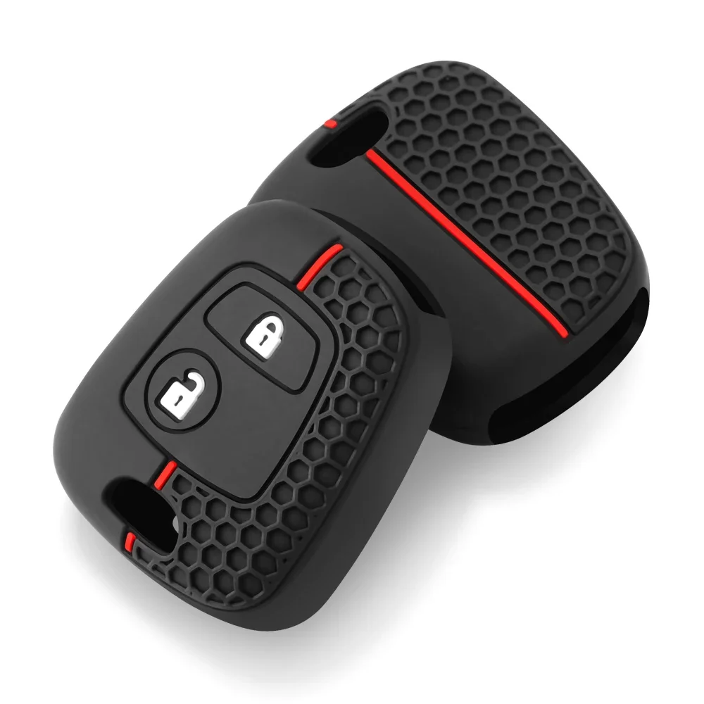 Silicone Car Key Cover Case for Peugeot 106 107 206 207 307 for Citroen C1 C2 C3 C4 XSARA PICASSO for Toyota AYGO Protector