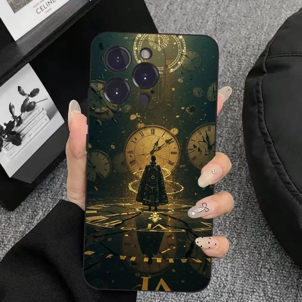 L-Lord of M-Mysteries Phone Case For iPhone 17,16,15,14,13,12,11,Plus,Pro Max,XS,X,XR,SE,Mini,8,7,Soft Silicone Black Cover