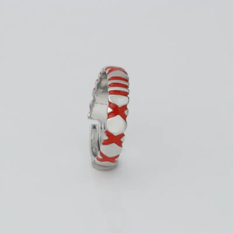 Suzuya Shizuo Ring Men and Women Tokyo Ghoul Anime Peripheral Niche Personality Line Epoxy Adjustable Ring for Cosplay Fans