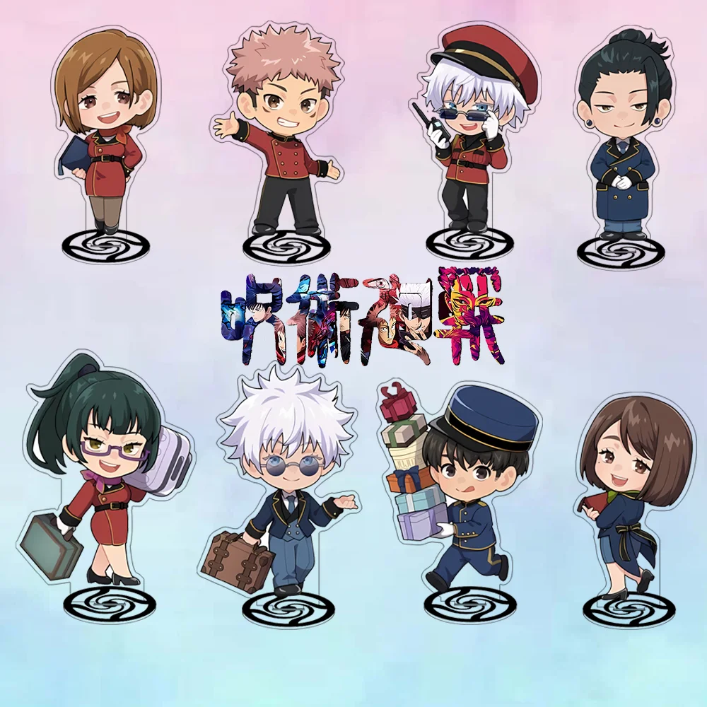 

Jujutsu Kaisen Satoru Gojo Yuji Itadori 10CM Acrylic Stand Keychain Cute Anime Figure Fans Collection Gift