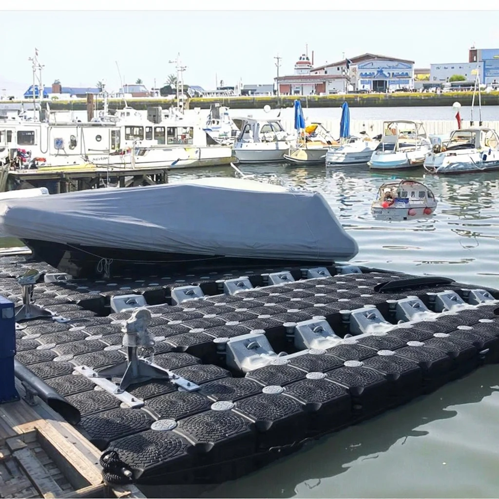 

High Quality HDPE Modular Floating Boat Dock for Jet Ski Premium Material