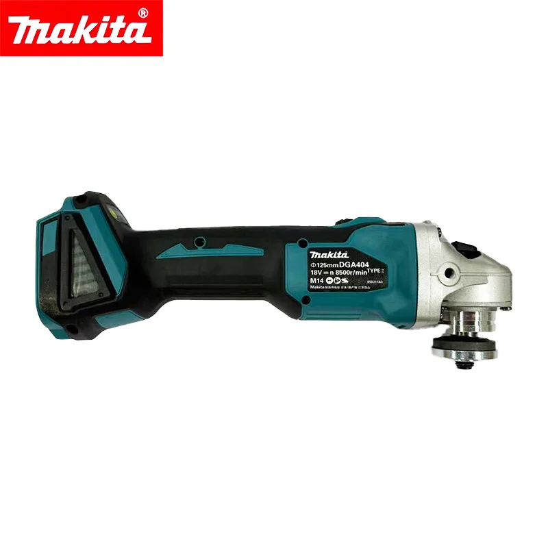 Makita DGA404 Brushless Device Cordless Angle Grinder 18V High Output 125mm Rechargeable Cut & Polish Equipment