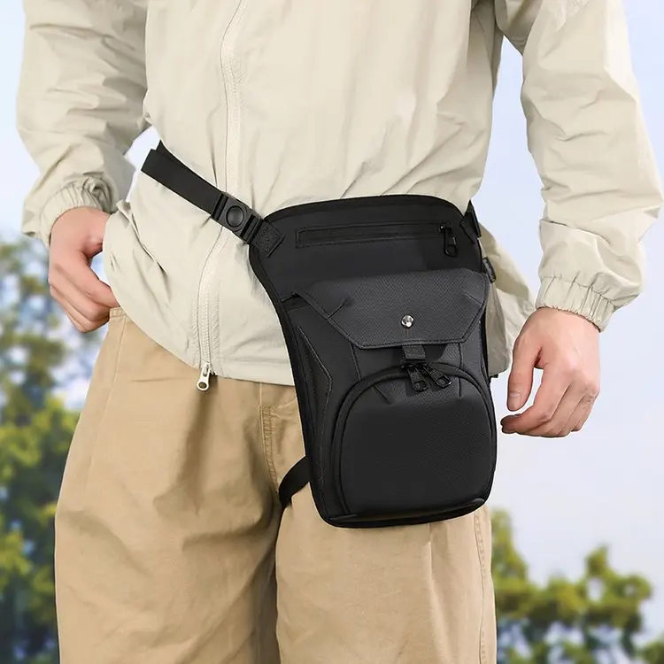 Casual Outdoor Sporty Crossbody Bag Stylish Individual Design Simple Minimalist Outdoor Leisure Shoulder Bag for Men