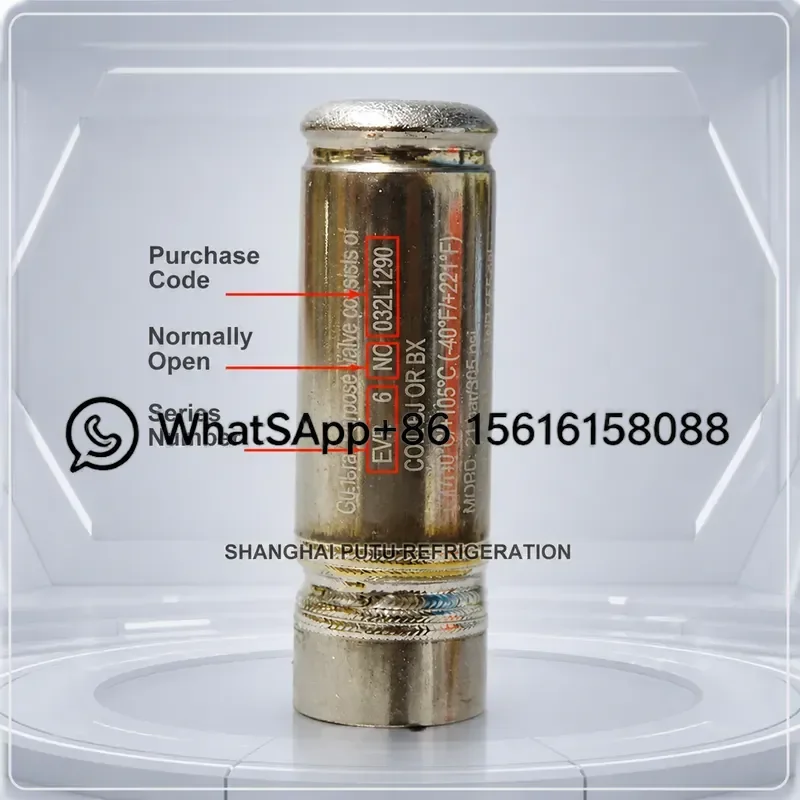 Original Danfoss Solenoid Valve EVR6 EVR10 032L1290 032L1210 032L1291 for Air Conditioning Refrigeration System Genuine Parts