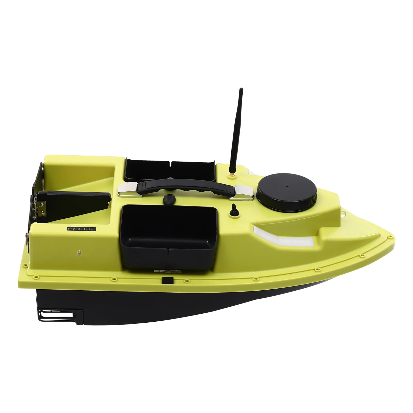 

GPS Fishing Bait Boat with Remote Control, Waterproof ABS, 4 Compartments, Efficient Fishing Experience