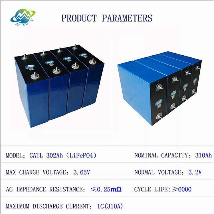 Wholesale CATL batteries 3.2v 310ah lithium lifepo4 battery cell for solar energy storage electric vehicles