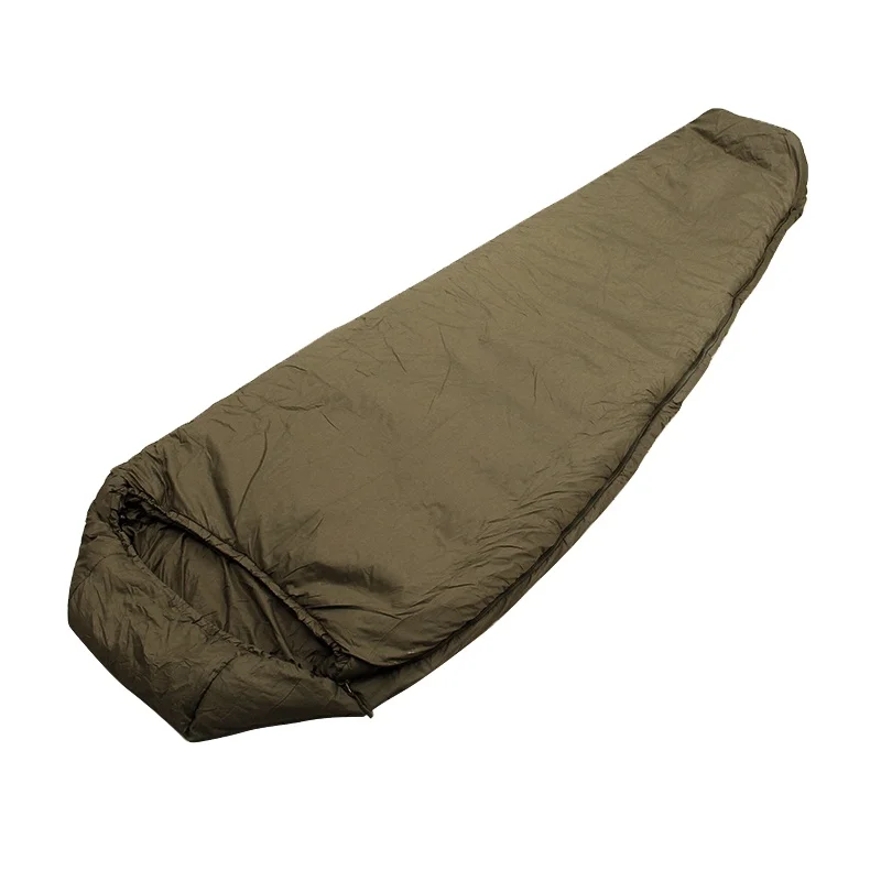 

High-quality Wholesale Cheapest Portable Waterproof Outdoor Olive Green Mummy Sleeping Bag