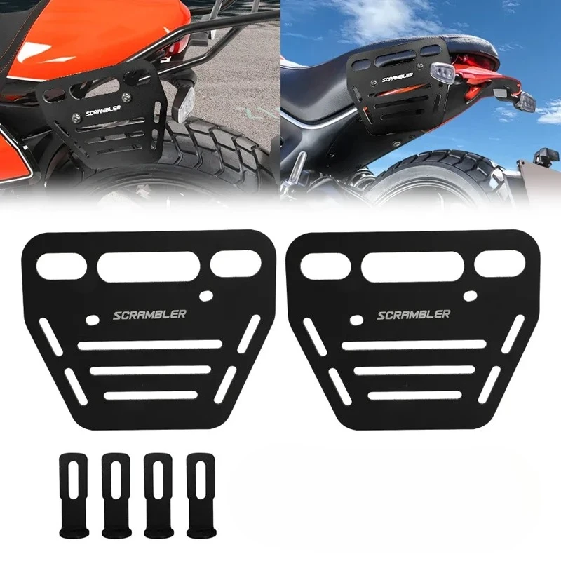 

For Ducati Scrambler 620 800 Urban Classic Enduro Sixty2 Icon Motorcycle Side Luggage Rack Support Saddle Bags Mounting Brackets