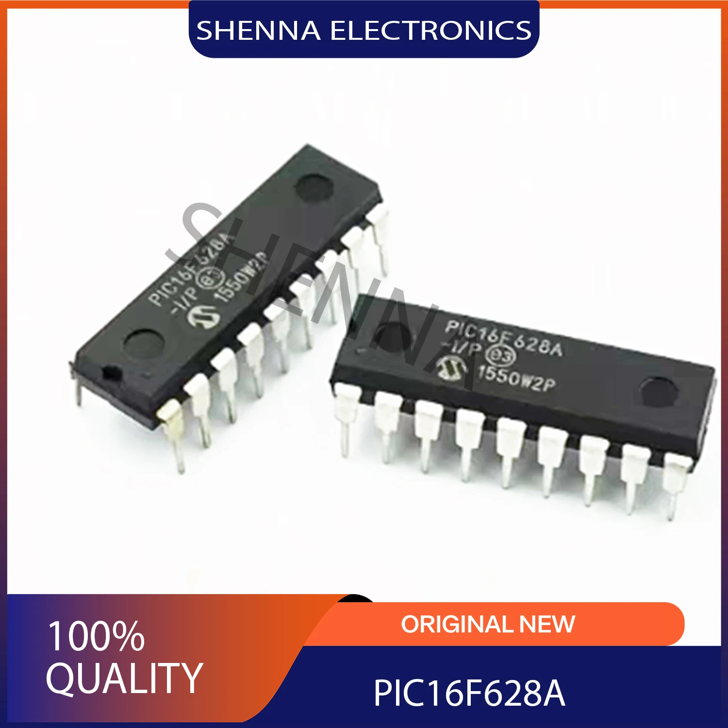 5PCS/Lot PIC16F628A Packaging DIP-18 Embedded 8-bit Microcontroller MCU Semiconductor New and Original