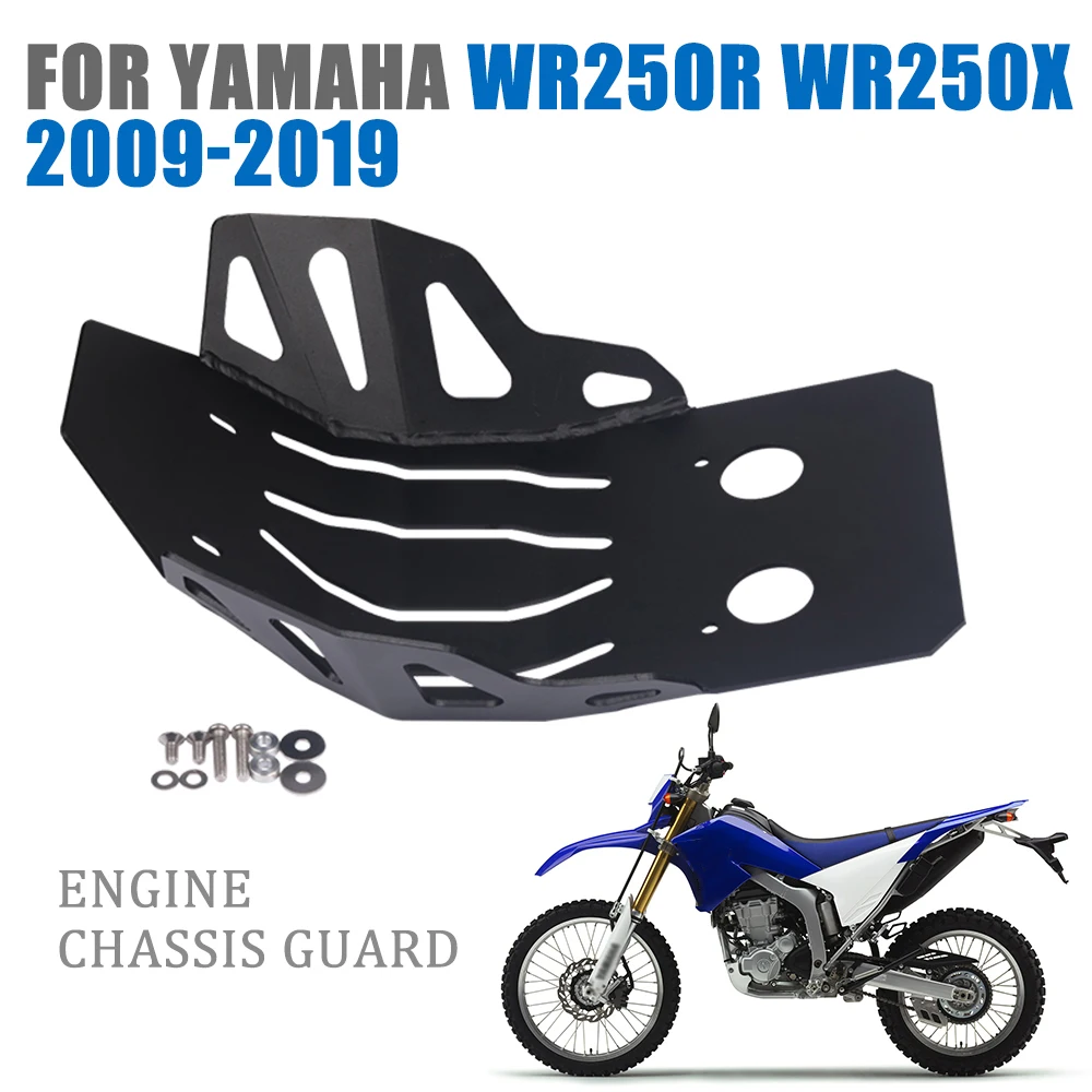 Motorcycle Engine Protection Cover Chassis Under Guard Skid Plate Accessories For YAMAHA WR250R WR250X WR 250R 250X 2008 - 2019