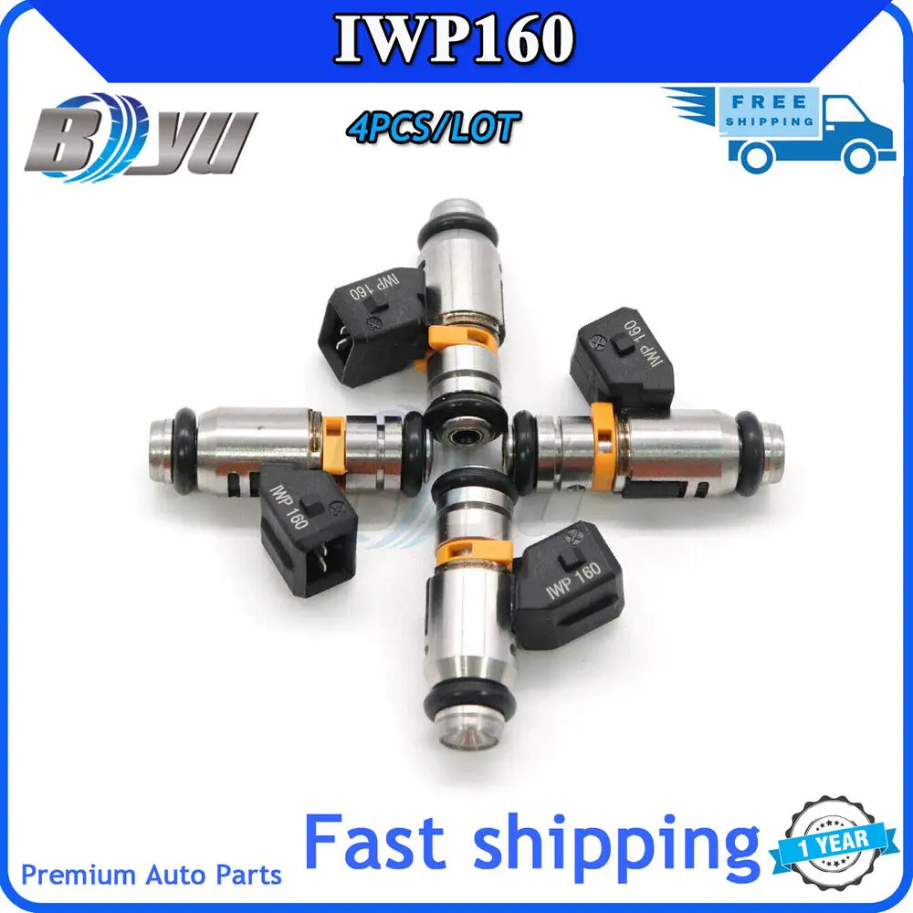 

4x Fuel Injector for Fiat 500 77363790 71792994 71724545 75112160 IWP160