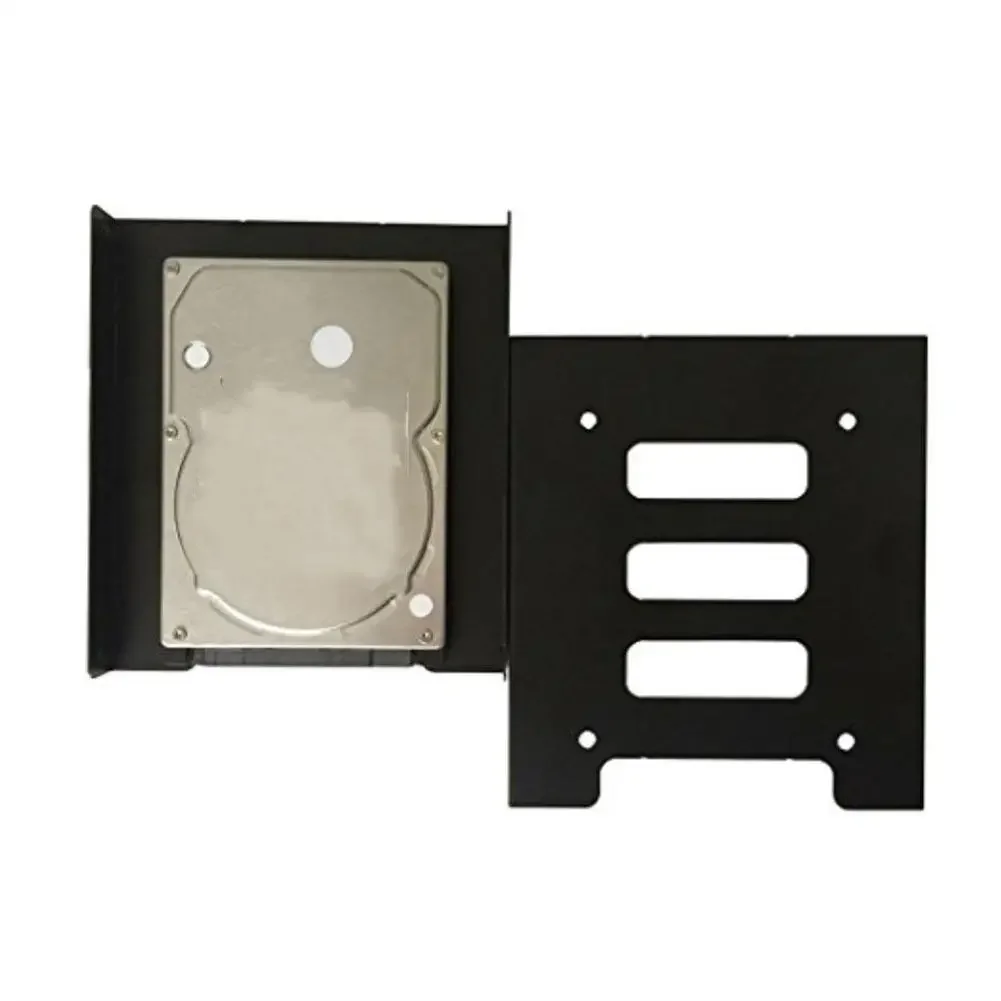 2.5 Inch SSD HDD to 3.5 Inch Metal Mounting Adapter Bracket Dock Hard Drive Holder for PC Hard Drive Enclosure