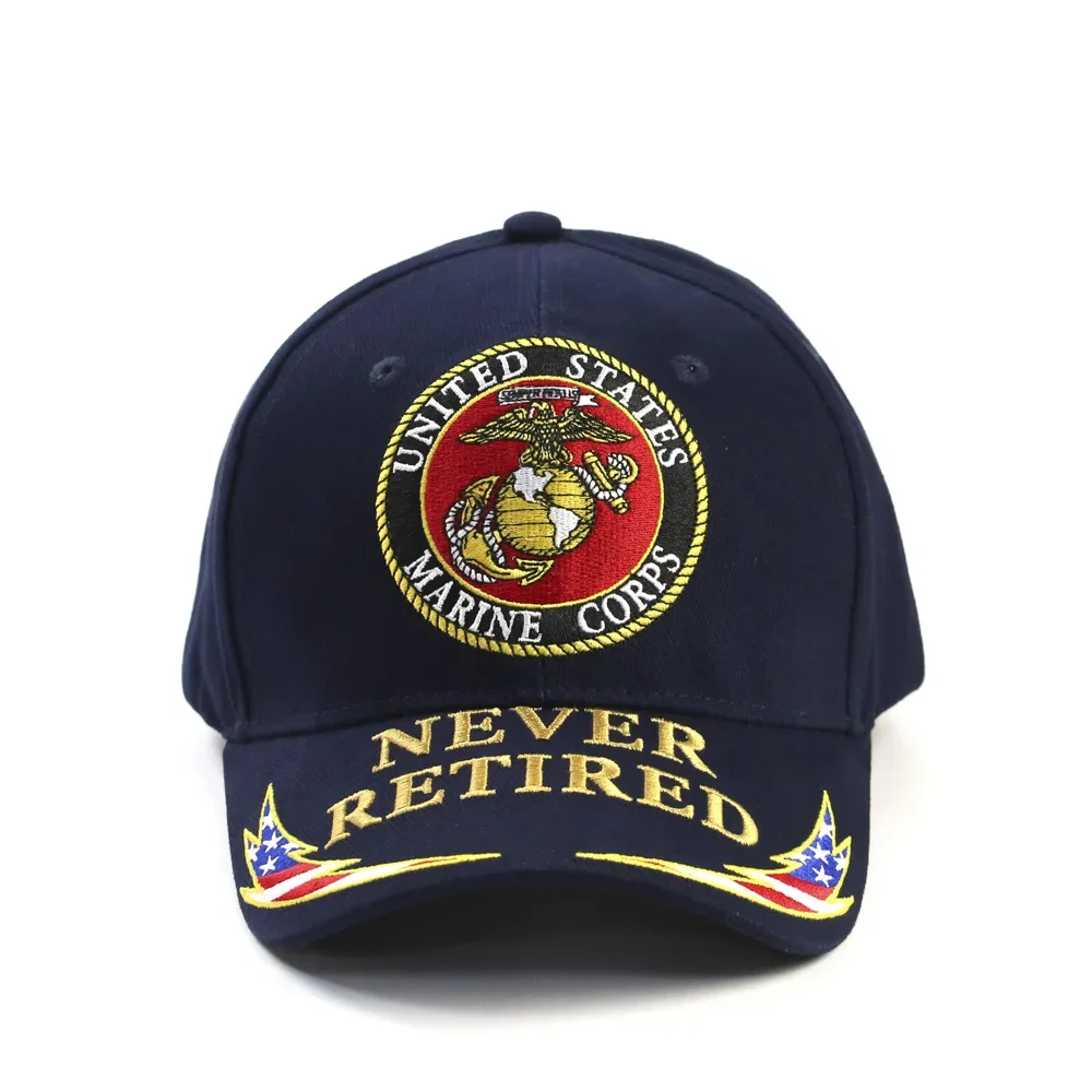 The original cotton baseball cap of the US Marine Corps