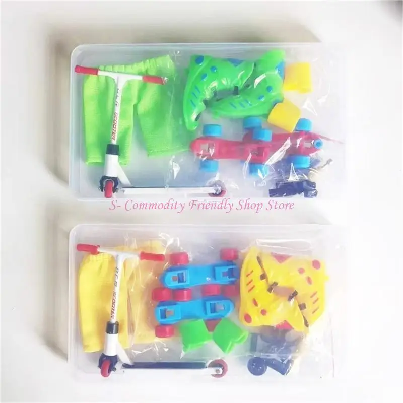 85AE لعبة زلاجات دوارة صغيرة تفاعلية للأطفال #5