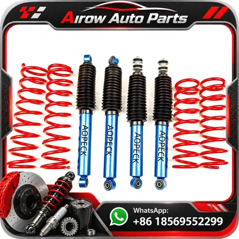2 Inch Front Coil Spring Lift Kit For Steel Nitrogen Gas Shock Absorbers Suspension Upgrade 1998 Onwards
