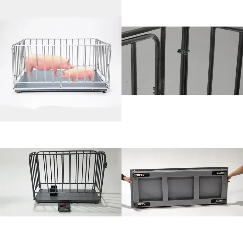 SFW Certificate Good Quality Detachable Fencing Scales 40T Are to Weigh Pigs Cattle and Sheep for Pasture Use Livestock