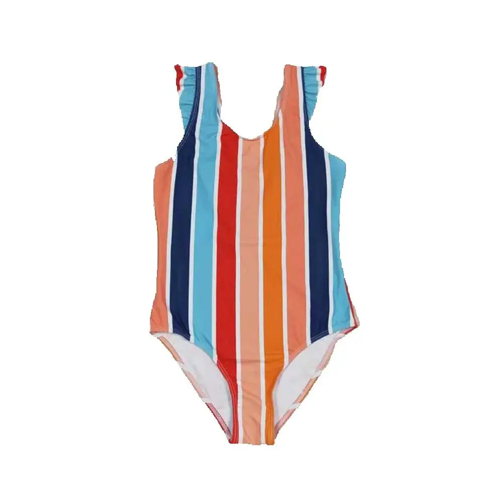 Baby Girls Summer Swim Summer Stripes Mommy And Me Adult Baby Girls Swimsuits Matching Family Beachwear for Women And Children