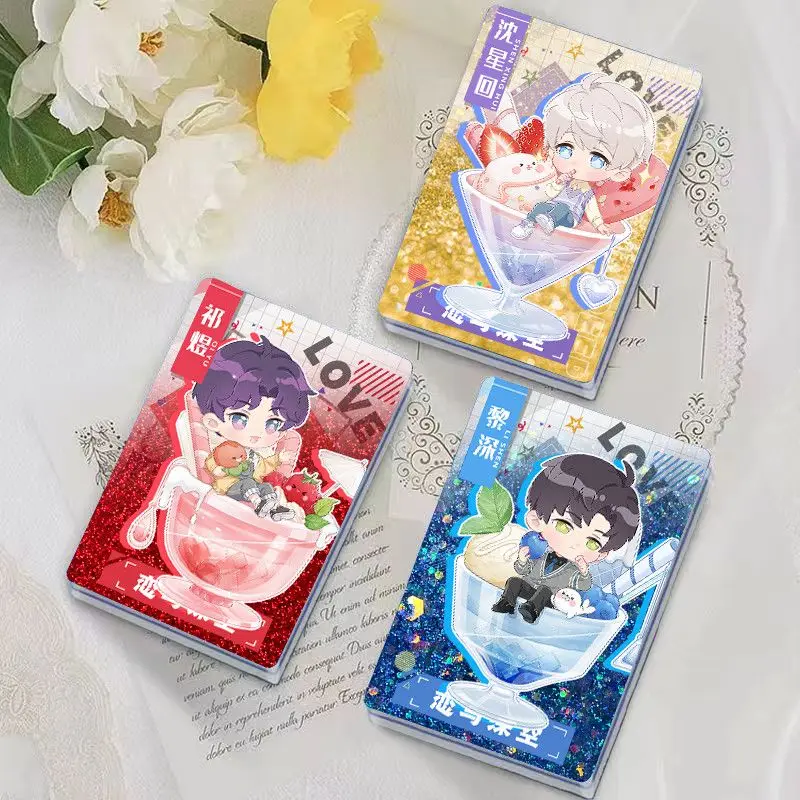 

Love and Deepspace Anime Game Cos Zayne Xavier Rafayel Etc. Unisex 2024 Cute Q Version Summer Drink Quicksand Mahjong Gift