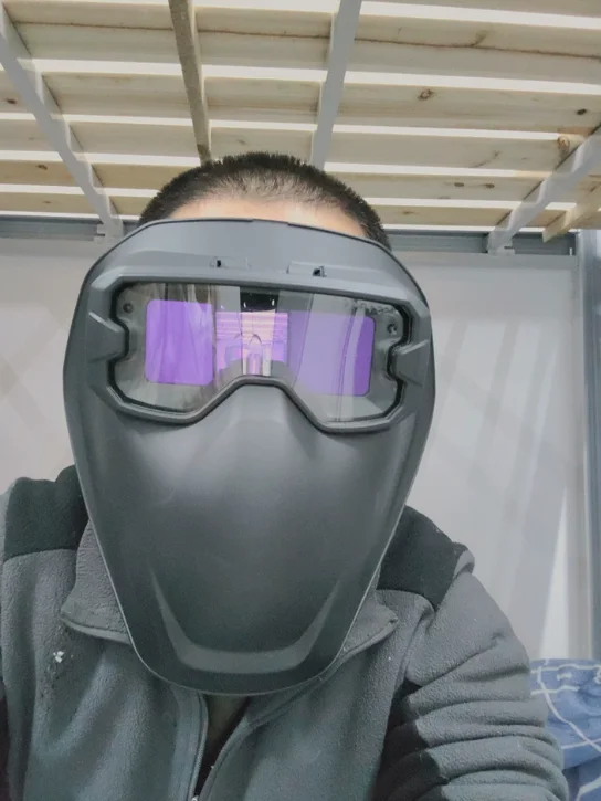 Automatic Variable Light Welding Goggles  Lightweight Flexible Welding Mask Anti-glare Welder Special Welding Cap Glasse