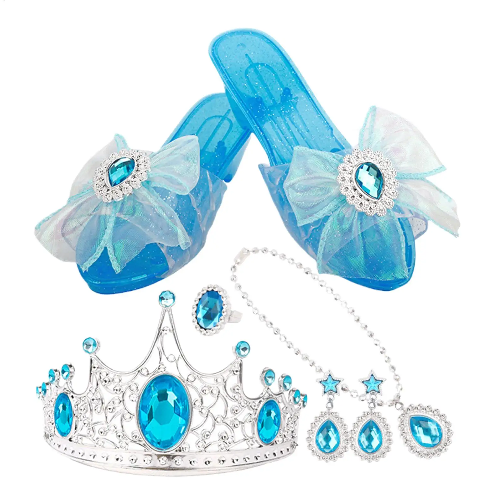 princess-shoes-for-girl-non-slip-pretend-toys-with-necklace-dress-up-shoes-for-ear-ring-party-birthday-holiday-thanksgiving