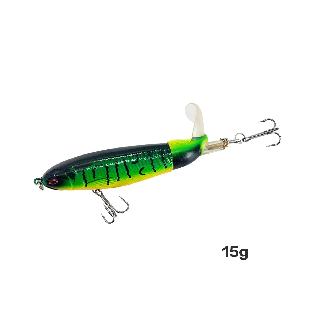 13G/15G/35G Topwater Visaas Kanjer Popper Kunstmatige Aas Harde Plopper Zacht Roterende Staart Visgerei Aas
