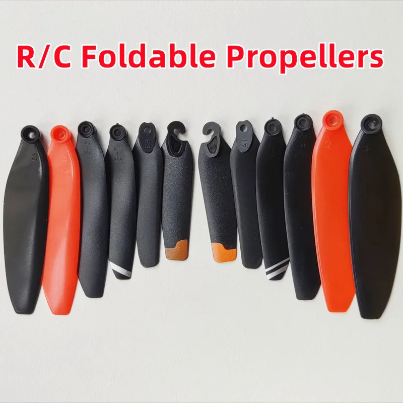 RC Parts 4 Pairs 58mm 66mm 71.3mm Propellers Replacement Spare Part Drone Accessories Fit for RC Quadcopter Toy Accessory