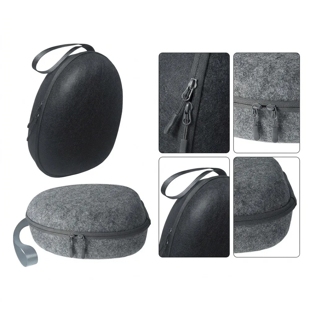 1pc EVA Hard Carrying Case For Steam Frame-VR Multifunctional Storage Bag VR-Headset Controller Drop-Resistant Carrying Bag