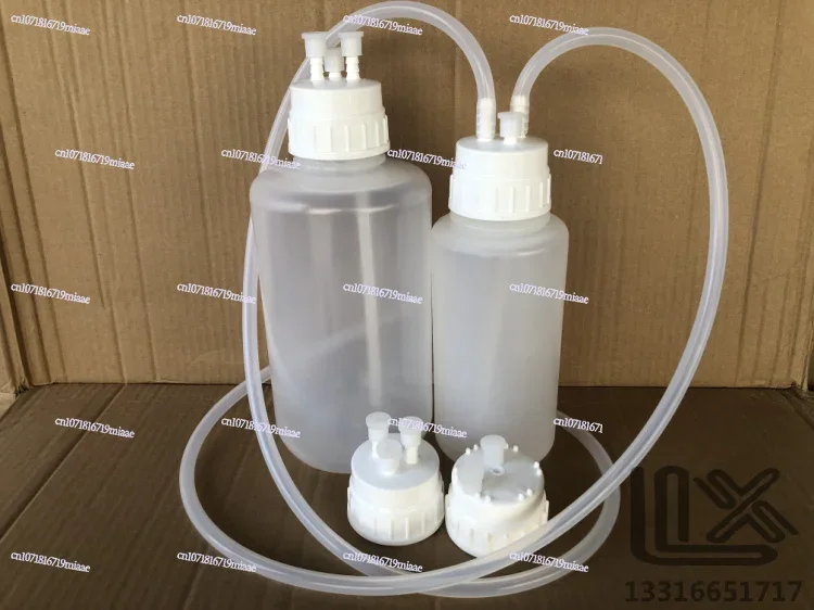 

1000Ml 2000ml Plastic Gas Wash Bottle, Buffer Bottle, Safety Bottle, Intubated